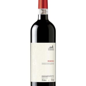 Almondo roero nebbiolo bottiglia di vino rosso prodotto in Italia, nella zona del Roero in Piemonte