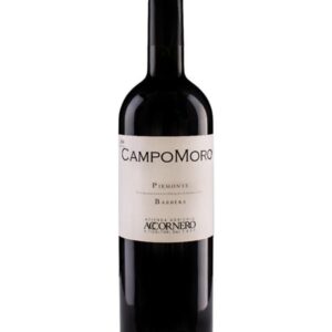 accornero barbera campomoro bottiglia di vino rosso prodotto in Italia, nel monferrato in Piemonte