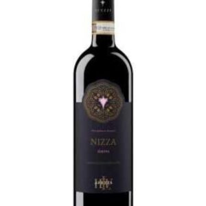 avezza nizza riserva bottiglia di vino rosso prodotto in Italia, nella zona di Nizza in Piemonte