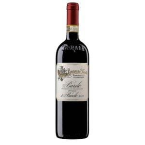barale barolo del comune bottiglia di vino rosso prodotto in Italia, nella zona delle Langhe in Piemonte