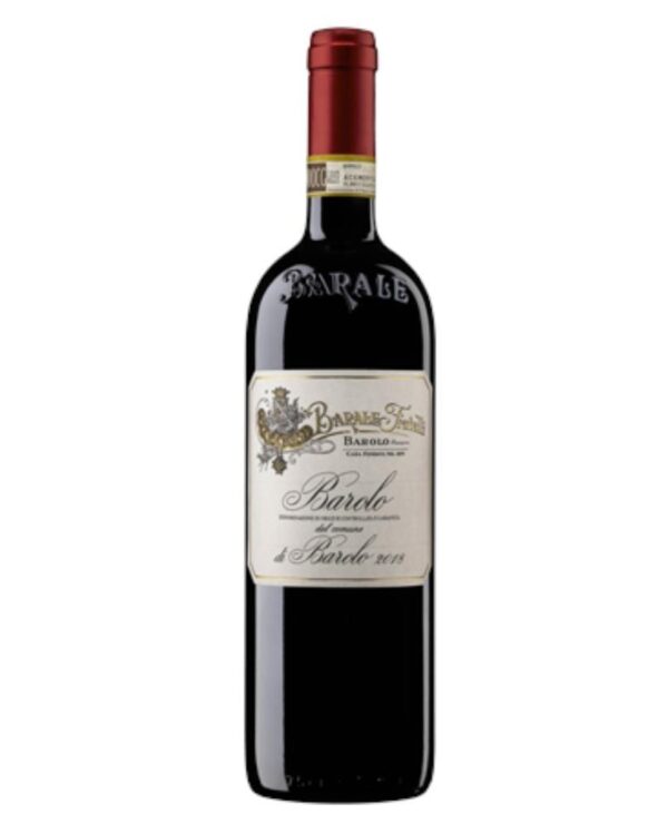 barale barolo del comune bottiglia di vino rosso prodotto in Italia, nella zona delle Langhe in Piemonte