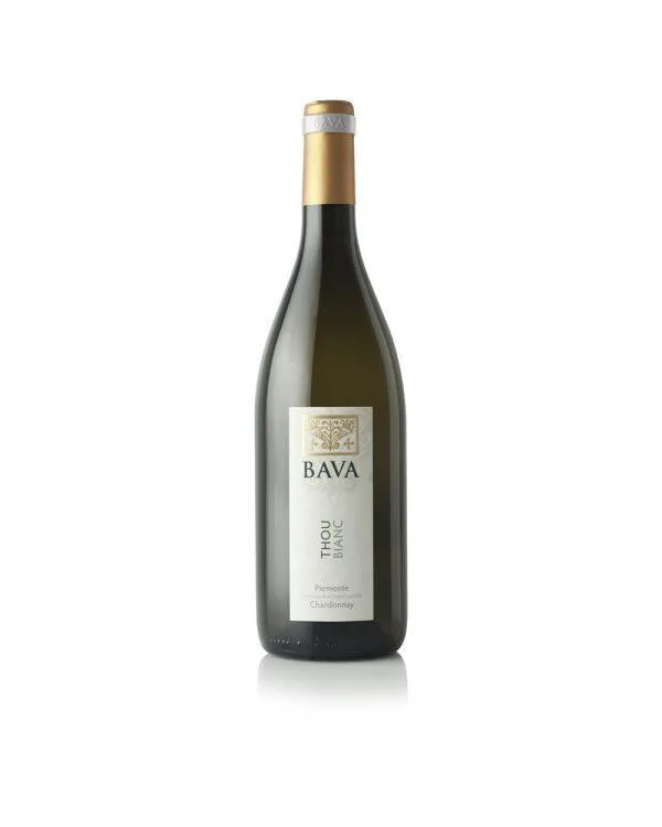 bava chardonnay thou bianc bottiglia di vino bianco prodotto in Italia, nel monferrato astigiano in Piemonte