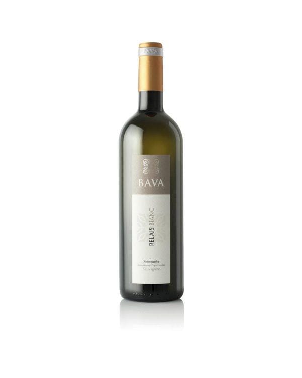 bava sauvignon relais bianc bottiglia di vino bianco prodotto in Italia, nel monferrato astigiano in Piemonte