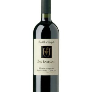 castello di uviglie grignolino san bastiano bottiglia di vino rosso prodotto in Italia, nel monferrato in Piemonte