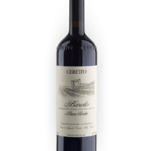 Ceretto Barolo Bricco Rocche bottiglia di vino rosso prodotto in Italia, nelle Langhe in Piemonte
