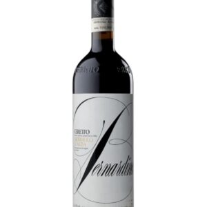 ceretto nebbiolo d'alba bernardina bottiglia di vino rosso prodotto in Italia, nella zona delle Langhe in Piemonte