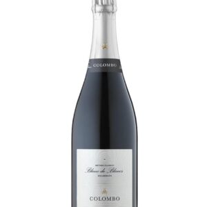 colombo alta langa blanc de blancs brut bottiglia di spumante prodotto in Italia, nella zona dell'alta langa in Piemonte