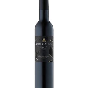 colombo passito pastù tardì bottiglia di vino dolce da dessert prodotto in Italia, nel monferrato astigiano in Piemonte