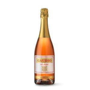 gaudio spumante Margot rosè brut bottiglia di spumante rosato prodotto in Italia, nel monferrato in Piemonte