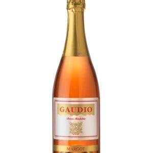 gaudio spumante Margot rosè brut bottiglia di spumante rosato prodotto in Italia, nel monferrato in Piemonte