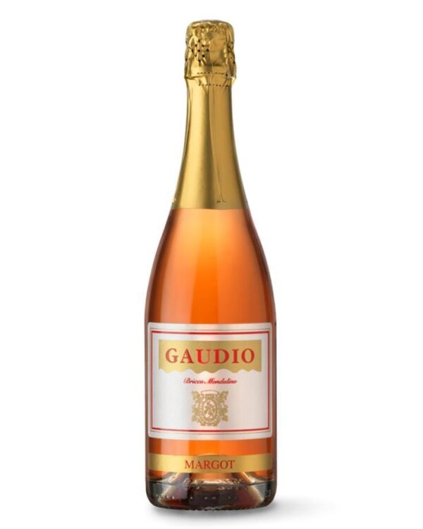 gaudio spumante Margot rosè brut bottiglia di spumante rosato prodotto in Italia, nel monferrato in Piemonte