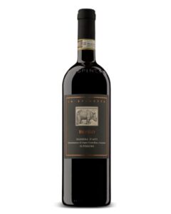 la spinetta barbera d'asti superiore bionzo bottiglia di vino rosso prodotta in Italia, in Piemonte da uve Barbera