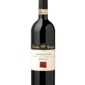 tenuta tenaglia barbera d'asti bricco bottiglia di vino rosso prodotto in Italia, nel Monferrato in Piemonte