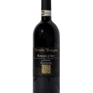 tenuta tenaglia barbera superiore emozioni bottiglia di vino rosso prodotto in Italia, nel Monferrato in Piemonte