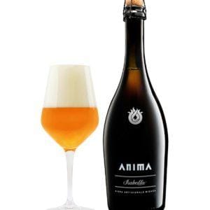 anima birra bionda isabella bottiglia di birra artigianale prodotta in Italia, in Piemonte
