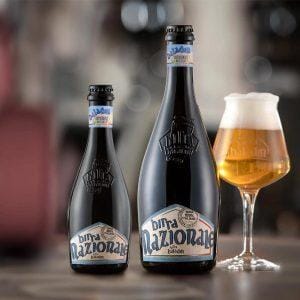 baladin birra bionda nazionale bottiglia di birra artigianale prodotta in Italia, in Piemonte