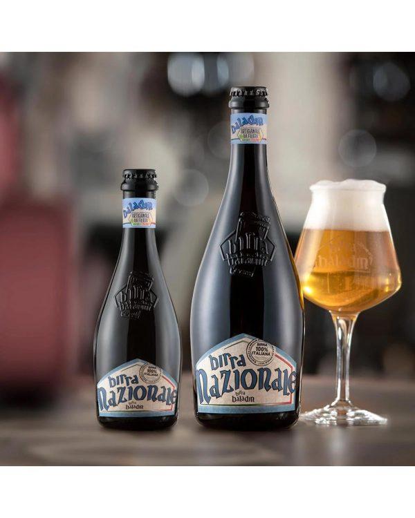 baladin birra bionda nazionale bottiglia di birra artigianale prodotta in Italia, in Piemonte