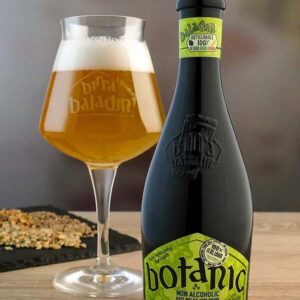 baladin birra bionda analcolica botanic bottiglia di birra artigianale gluten free prodotta in Italia, in Piemonte