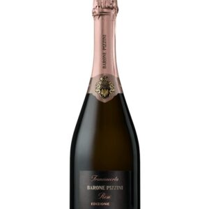 Barone Pizzini Franciacorta rosè bottiglia di spumante bianco prodotto in Italia, nella zona della Franciacorta in Lombardia