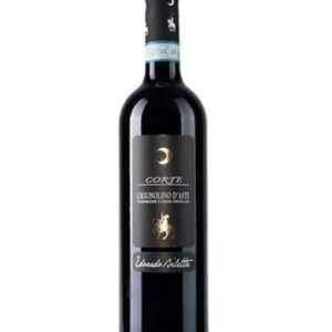 biletta grignolino corte bottiglia di vino rosso prodotto in Italia, nella zona del Monferrato in Piemonte