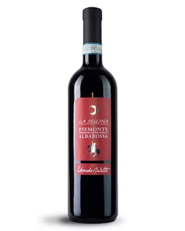 biletta albarossa la sulina bottiglia di vino rosso prodotto in Italia, nella zona del Monferrato in Piemonte