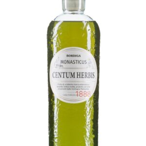 bordiga amaro centum herbis bottiglia di liquore alle erbe prodotto in Italia, in Piemonte