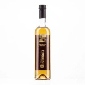 bordiga genepy elva bottiglia di liquore prodotto in Italia, in Piemonte