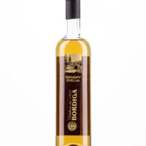 bordiga genepy elva bottiglia di liquore prodotto in Italia, in Piemonte