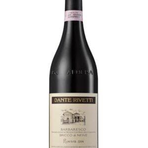 dante rivetti barbaresco bricco di neive bottiglia di vino rosso prodotto in Italia, nella zona delle Langhe in Piemonte