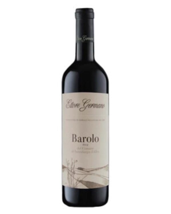 ettore germano barolo del comune di serralunga bottiglia di vino rosso prodotto in Italia, nelle Langhe piemontesi