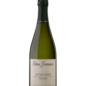 ettore germano alta langa extra brut magnum bottiglia di vino spumante prodotta Italia nella zona dell'alta langa, da uve pinot nero e chardonnay
