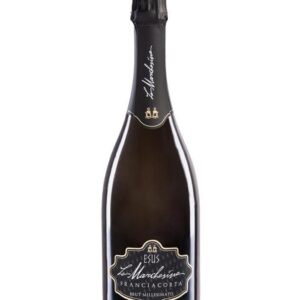 le marchesine franciacorta brut bottiglia di spumante bianco prodotto in Italia, nella zona della Franciacorta in Lombardia