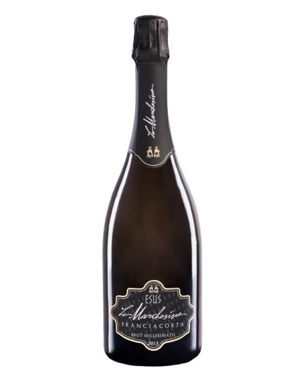 le marchesine franciacorta brut bottiglia di spumante bianco prodotto in Italia, nella zona della Franciacorta in Lombardia