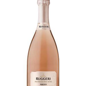 ruggeri prosecco argeo rosè brut bottiglia di vino spumante prodotto in Italia, in Veneto da uve glera e pinot nero
