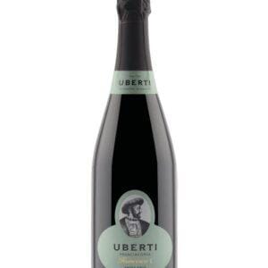 uberti franciacorta francesco I bottiglia di spumante bianco prodotto in Italia, nella zona della Franciacorta in Lombardia