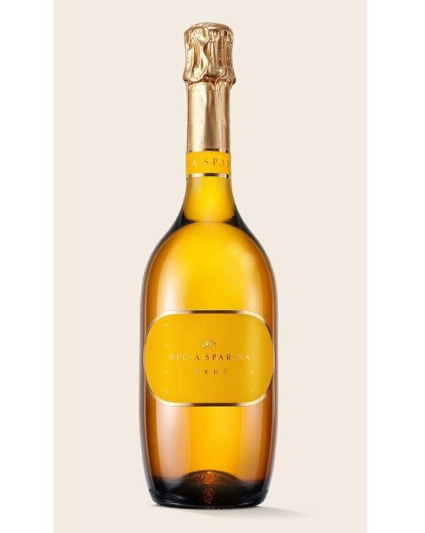 villa sparina spumante blanc de blancs brut bottiglia di spumante prodotto in Italia, nella zona di Gavi in Piemonte
