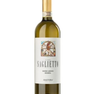 Malvirà Roero Arneis vigna Saglietto bottiglia di vino bianco prodotto in italia, nella zona del Roero in Piemonte