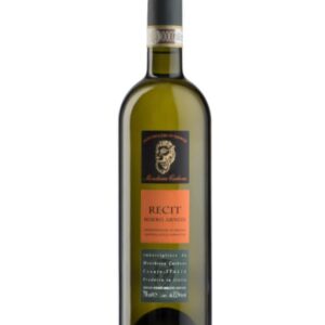 Monchiero Carbone roero arneis Recit bottiglia di vino bianco prodotto in Italia, nella zona del roero in Piemonte