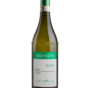 carlo giacosa roero arneis sara bottiglia di vino bianco prodotto in Italia, in Piemonte