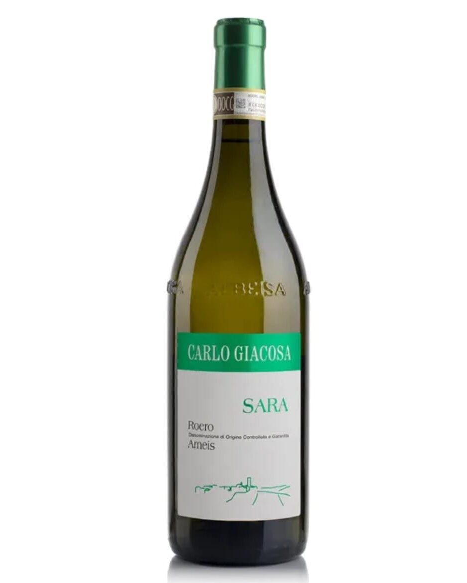 Carlo Giacosa Roero arneis Sara 2022 Notevole 1 carlo giacosa roero arneis sara bottiglia di vino bianco prodotto in Italia, in Piemonte