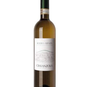 cravanzola roero arneis bottiglia di vino bianco prodotto in Italia, nella zona del roero in Piemonte