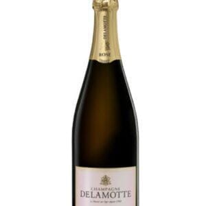 delamotte champagne rose brut bottiglia di spumante bianco prodotto in Francia, in Champagne