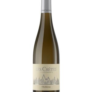 Les Cretes chardonnay bottiglia di vino prodotto in Italia, in Valle D'Aosta
