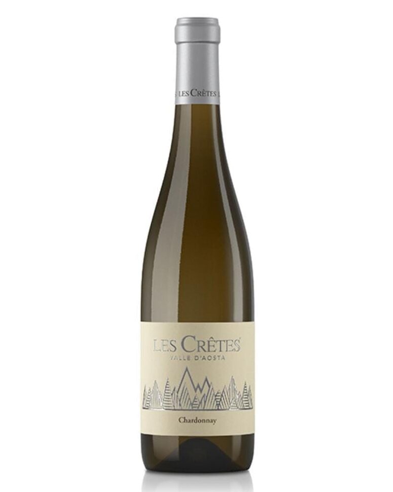 Les Cretes Chardonnay 2023 Notevole 1 Les Cretes chardonnay bottiglia di vino prodotto in Italia, in Valle D'Aosta