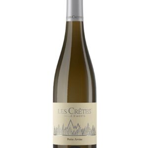 Les Cretes Petite Arvine bottiglia di vino bianco prodotto in Italia, nella Valle D'Aosta