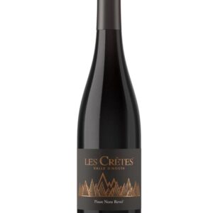 Les Cretes Pinot nero Revei bottiglia di vino rosso prodotto in Italia, nella Valle D'Aosta