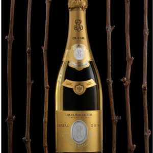louis roederer champagne cristal brut 2014 bottiglia di vino bianco spumante prodotto in francia nella zona dello champagne prodotto da uve pinot nero e chardonnay