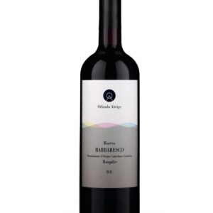 orlando abrigo barbaresco rongalio bottiglia di vino rosso prodotto in Italia, nelle Langhe in Piemonte