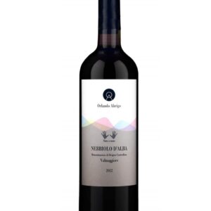 Orlando Abrigo Nebbiolo Valmaggiore bottiglia di vino rosso prodotto in Italia, nelle Langhe in Piemonte