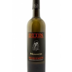 Ottin Petite Arvine Nuances bottiglia di vino bianco prodotto in Italia, in Valle D'Aosta